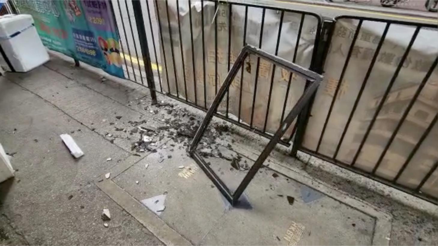 粉嶺鋁窗維修工人墮樓事故
